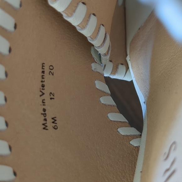 Jack Rogers Sloane Criss Cross Cork Wedge Sandals - Picture 3 of 8